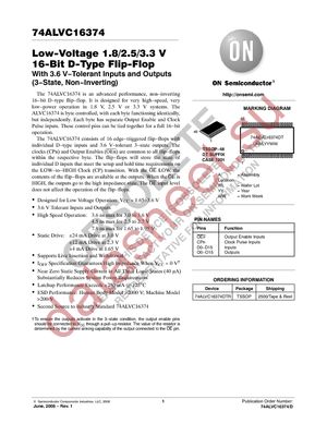 74ALVC16374DTR datasheet  